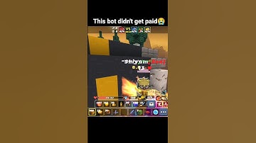 Bedwars: POOR BOT!! ✨🥀😭 #blockmango #mattsunbg #viral #shorts