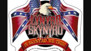 Lynard Skynard - Red, White And Blue (with lyrics) chords