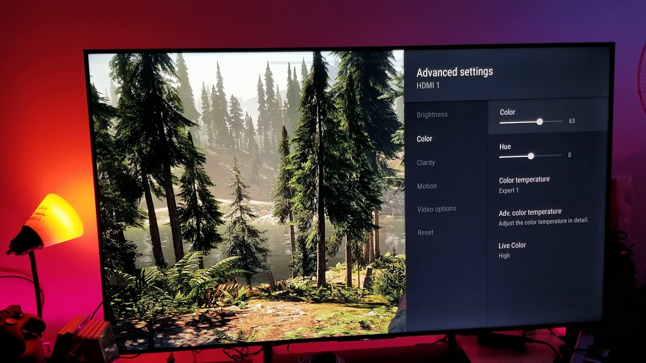 My recommended Picture Settings PS4 Pro on X900E YouTube