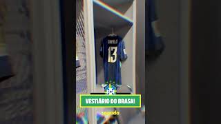 COPA DO MUNDO! Vestiário do Brasil para receber os jogadores, que vão enfrentar o Haiti. Vídeo: CBF