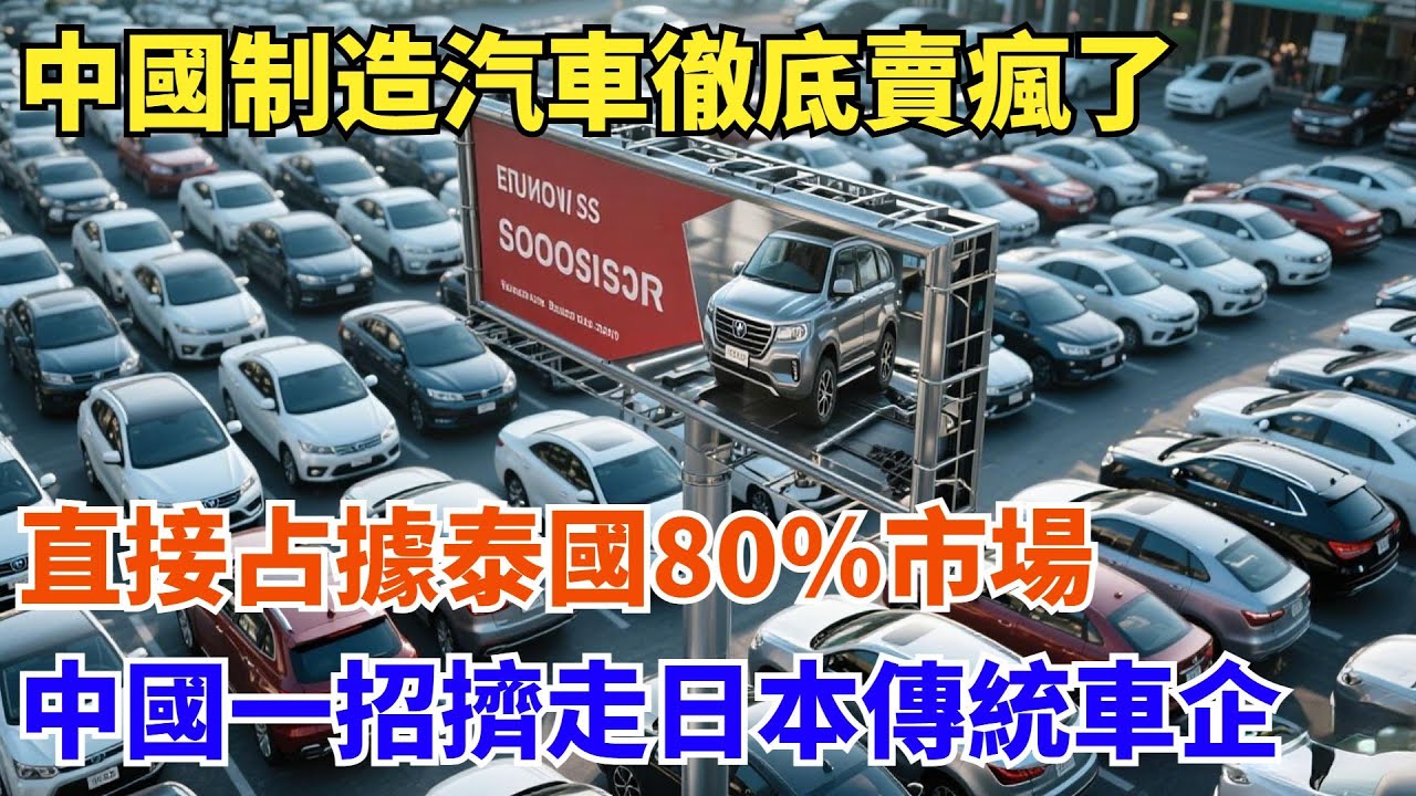 中國製造汽車徹底賣瘋了，直接占據泰國80%市場，中國一招擠走日本傳統車企