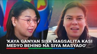 Papansin? Maanghang Na Sagot Ni Castro Sa Hirit Ni Vp Duterte Abs - Cbn News