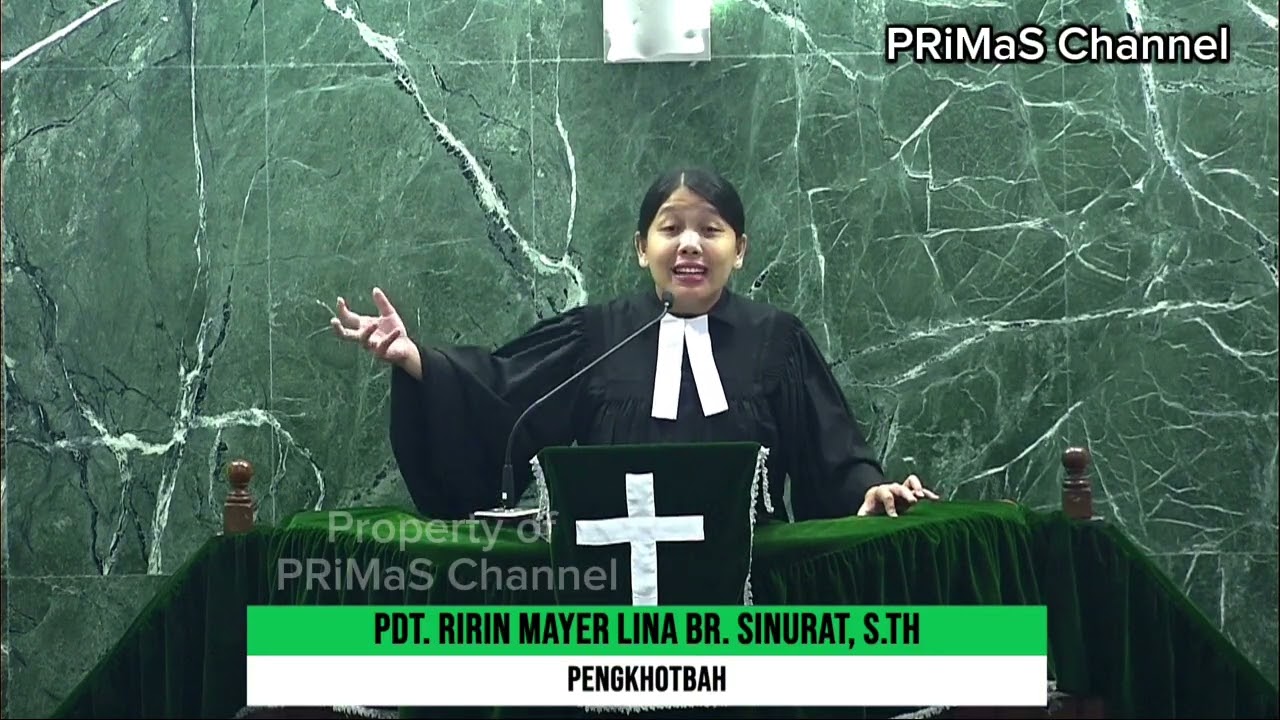 Khotbah Minggu, Habakuk 2 : 1-4 | Pdt. Ririn Mayer Lina Sinurat