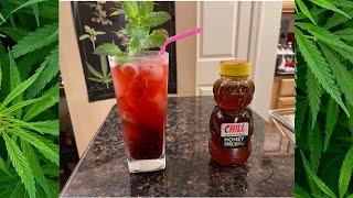 CANNABIS INFUSED HONEY 🍯 BLACKBERRY LEMONADE ( CANNABIS COCKTAIL 🍹)