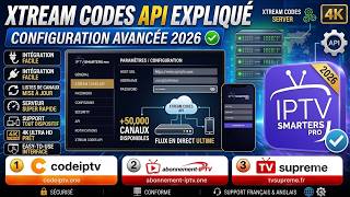 Xtream Codes Api Expliqué Configuration Avancée Iptv Smarters Pro 2026
