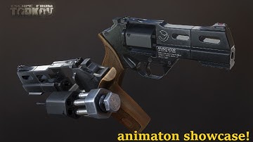Chiappa Rhino animation showcase - Escape From Tarkov reloads and animations