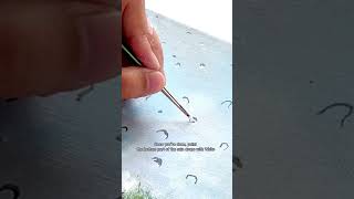 Easy Way To Paint Rain Drops On Window For Beginners With Acrylic