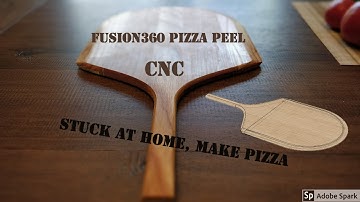 Making A Pizza Peel | Fusion360 CAD CAM | FrenchGuyCooking