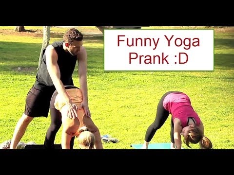 Funny Yoga Prank At Park ! Funny Prank   2016 HD