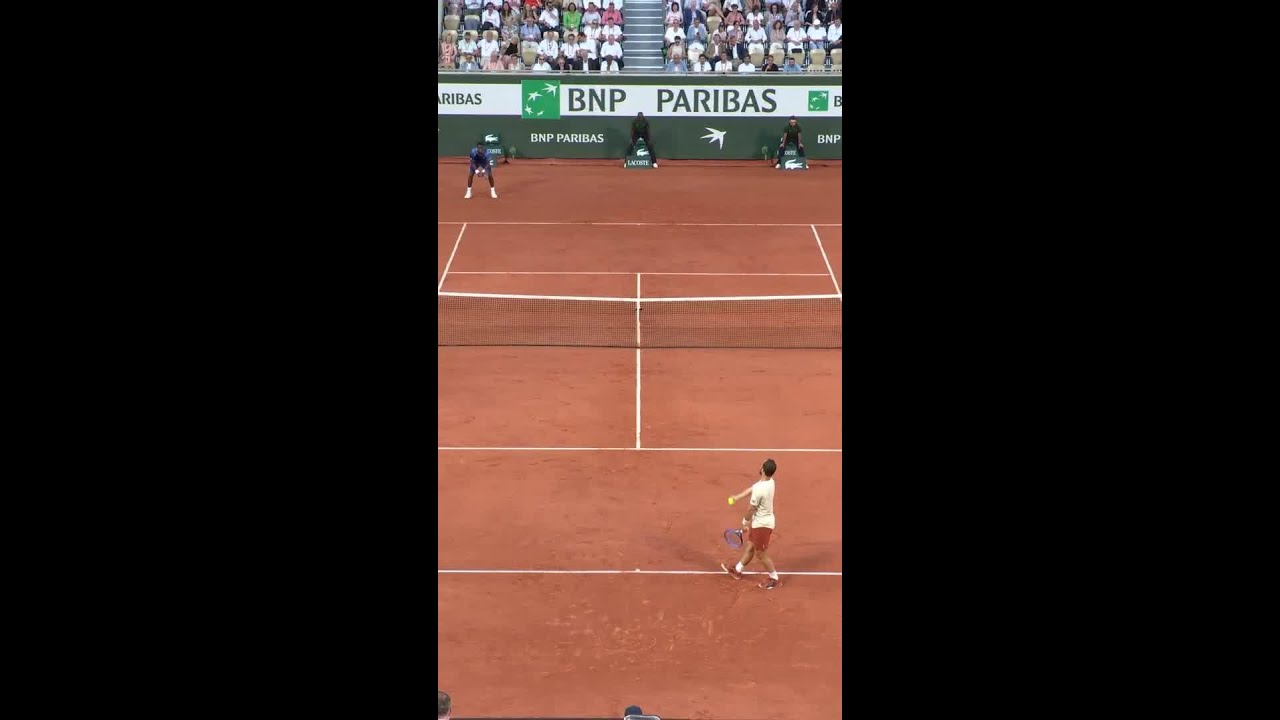 Premier point du match, Gaël annonce la couleur 💥  #shorts