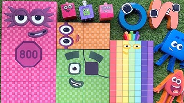 Looking for Numberblocks NEW 1480 Puzzle Tetris Space ASMR  | Numberblocks Satisfying Video