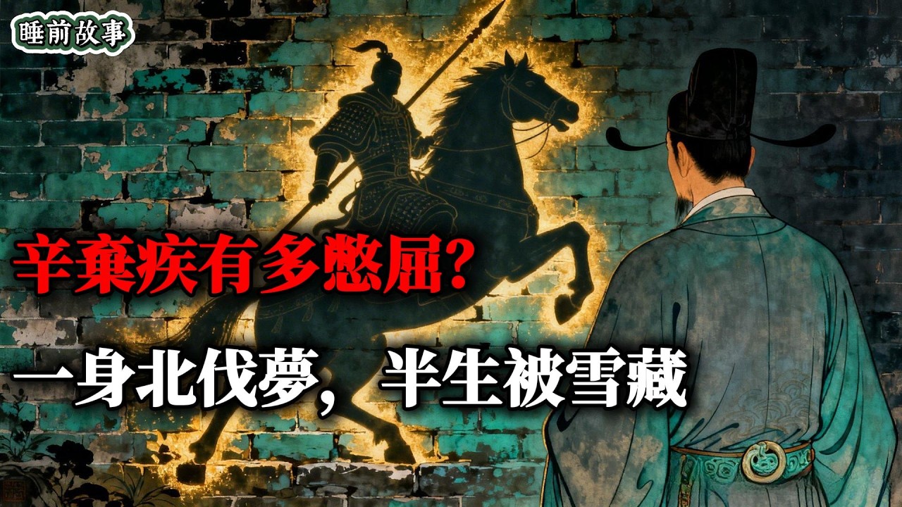 辛棄疾，一個生錯了時代的戰神，用生命詮釋“意難平”的硬核男人！| 助眠歷史