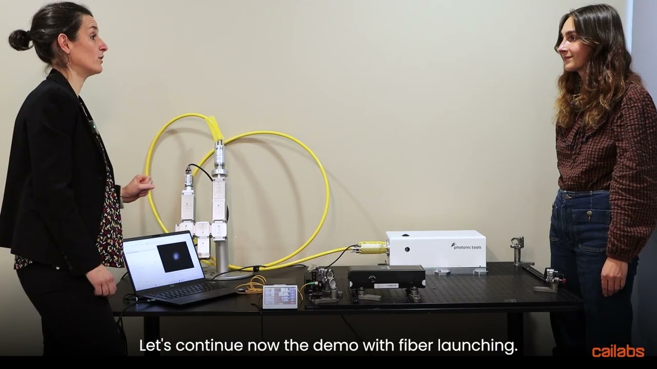 Canunda USP PureBeam demo passive beam delivery for ultrafast lasers