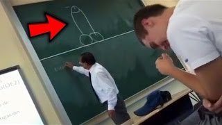 Top 5 School Classroom Fails CAUGHT ON CAMERA! Teacher And Student Fails