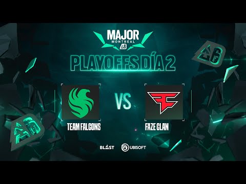 FALCONS vs FAZE | BLAST R6 | Major Montreal | PLAYOFFS | Día 2