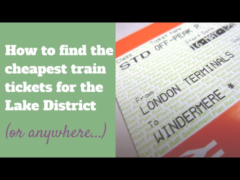 How to find cheap train tickets for the Lake District