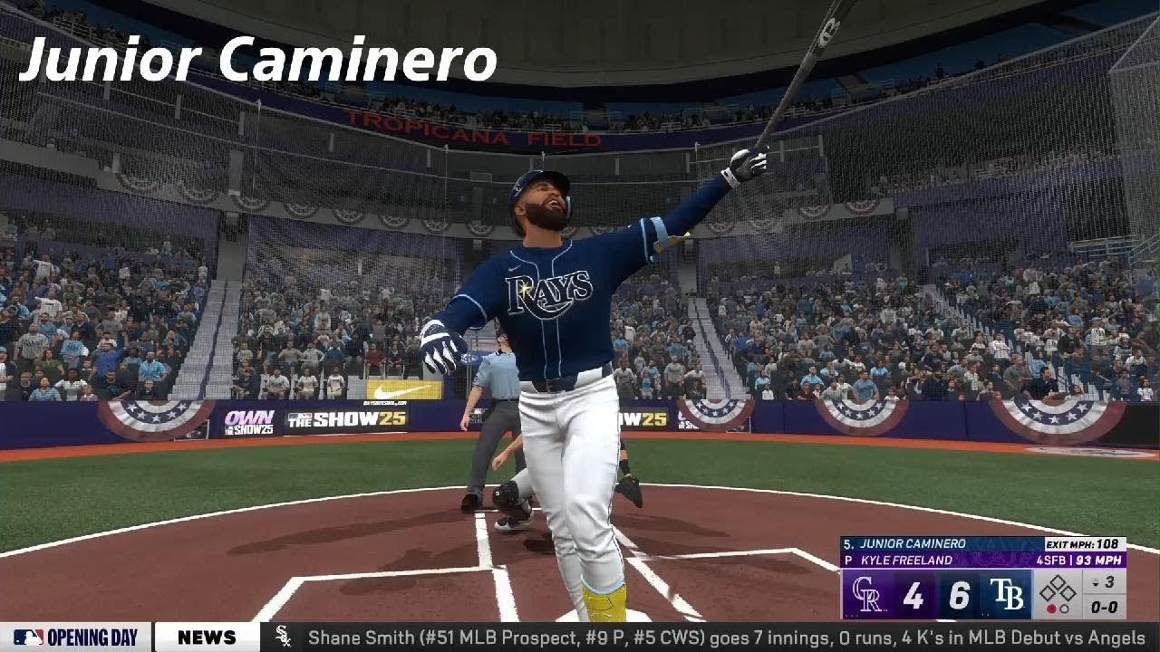 Junior Caminero ジュニアー・カミネロ MLB The Show 25 - YouTube