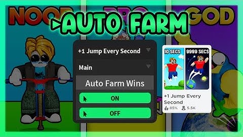 +1 Jump Every Second Script • Auto Farm [Roblox] ✅Working✅