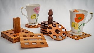 DIY Wooden Coaster Sets