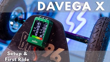 DaVega X: VESC Telemetry Display (Detailed Setup & First Ride)