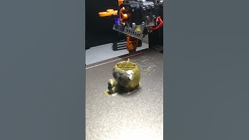 3d printed owl and Chep cube time lapse on ender 3 s1 pro