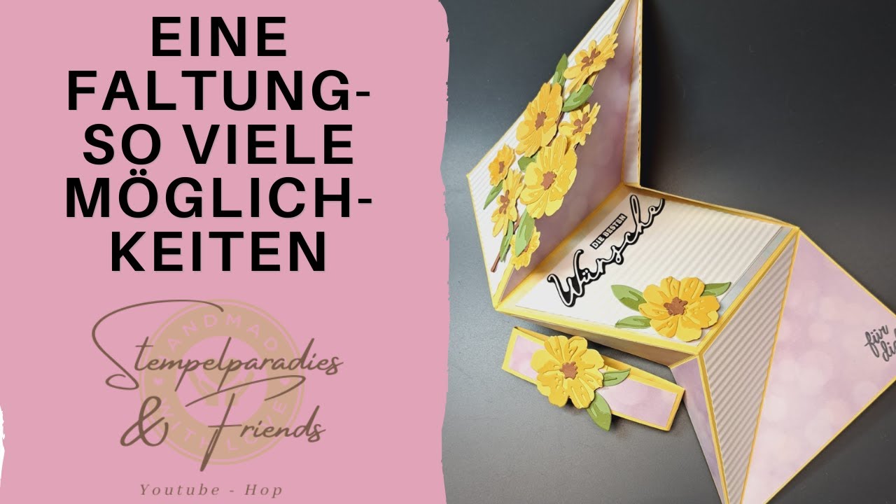 14. Video-Hop Stempelparadies & Friends - Besondere Kartenform