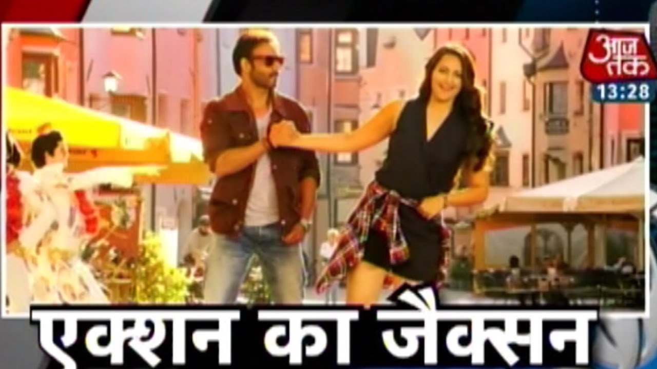 Ajay Devgan Sonakshi Sinha Talk On Action Jackson Youtube