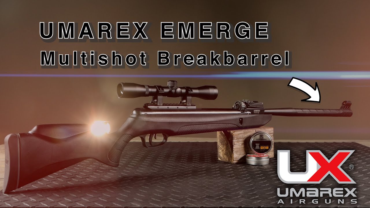 Umarex Emerge Break Barrel Pellet Rifle YouTube Umarex Emerge Break Barrel Pellet Rifle YouTube