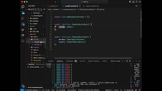 sqlx ts generate types