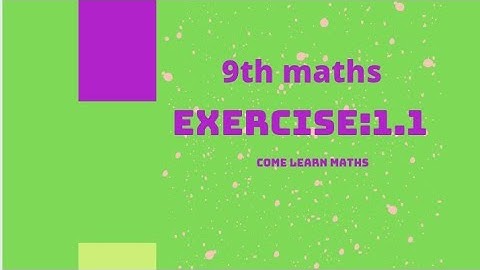 9th maths exercise 1.1 / 6th sum / descriptive form /samcheer / Tamil //happy learning //