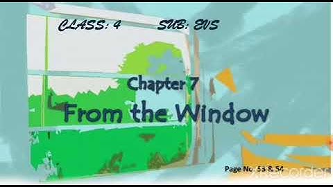 class 4 evs from the window   https://youtu.be/RsZPN1lzRaU