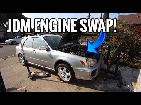 swapping-a-jdm-ej20-in-a-bugeye!-(jdm-as-fu*k!)
