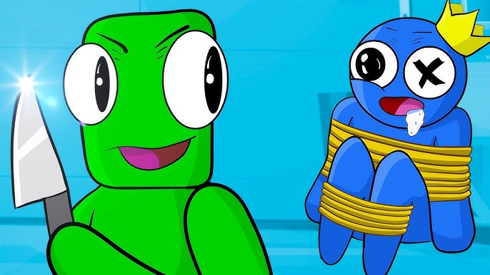 Top 10 Blue x Green Animation Meme - Rainbow Friends 