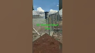 Tata 3D welded Mesh utilities. Installation Technique