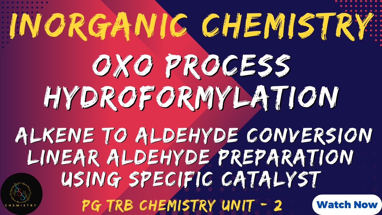 Oxo Process | Hydroformylation Reaction | Alkene Converted Into ...