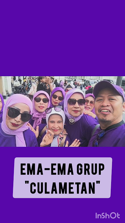 Ketemu rombongan Ema-ema grup 'Culametan' di Jl. Braga Bandung