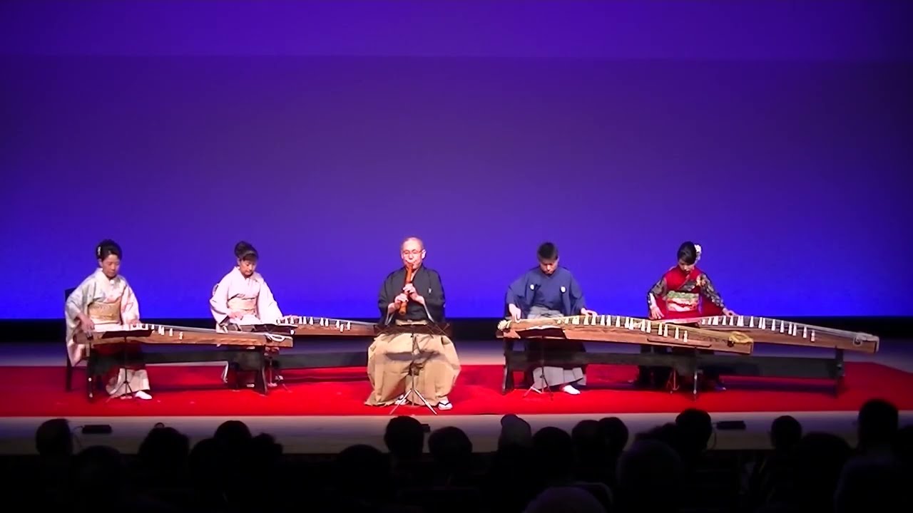 無限流（水川寿也作曲） Ⅰ箏：菊森美穂 Ⅱ箏：中村歌節 十七絃Ⅰ