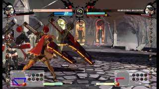 Ramlethal infinite block string (Guilty Gear Strive PC 1.02)