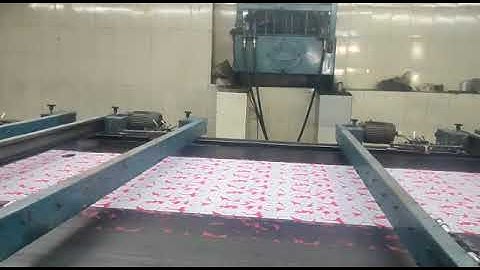 second hand  rotary textile screen printing  machine for sale .contact 91 7058881963