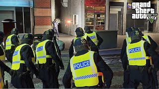 POLICE STATION UNDER SIEGE! | UK Police Mod | GTA 5 LSPDFR
