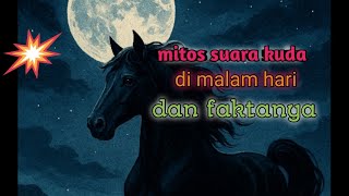 Mitos suara kuda di malam hari dan faktanya