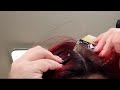 Asmr  immersive scalp examination  dandruff cleaning  no talking