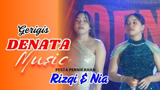 All artis DENATA MUSIC LIVE PERNIKAHAN ANANDA RIZQI &NIA #gerigis