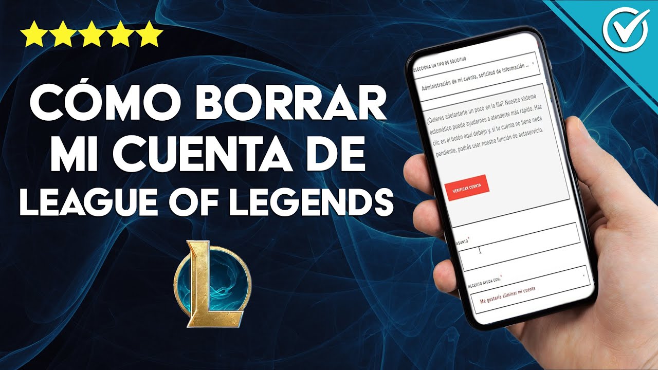 Cómo Desinstalar, Eliminar o Borrar mi Cuenta de League of Legends para