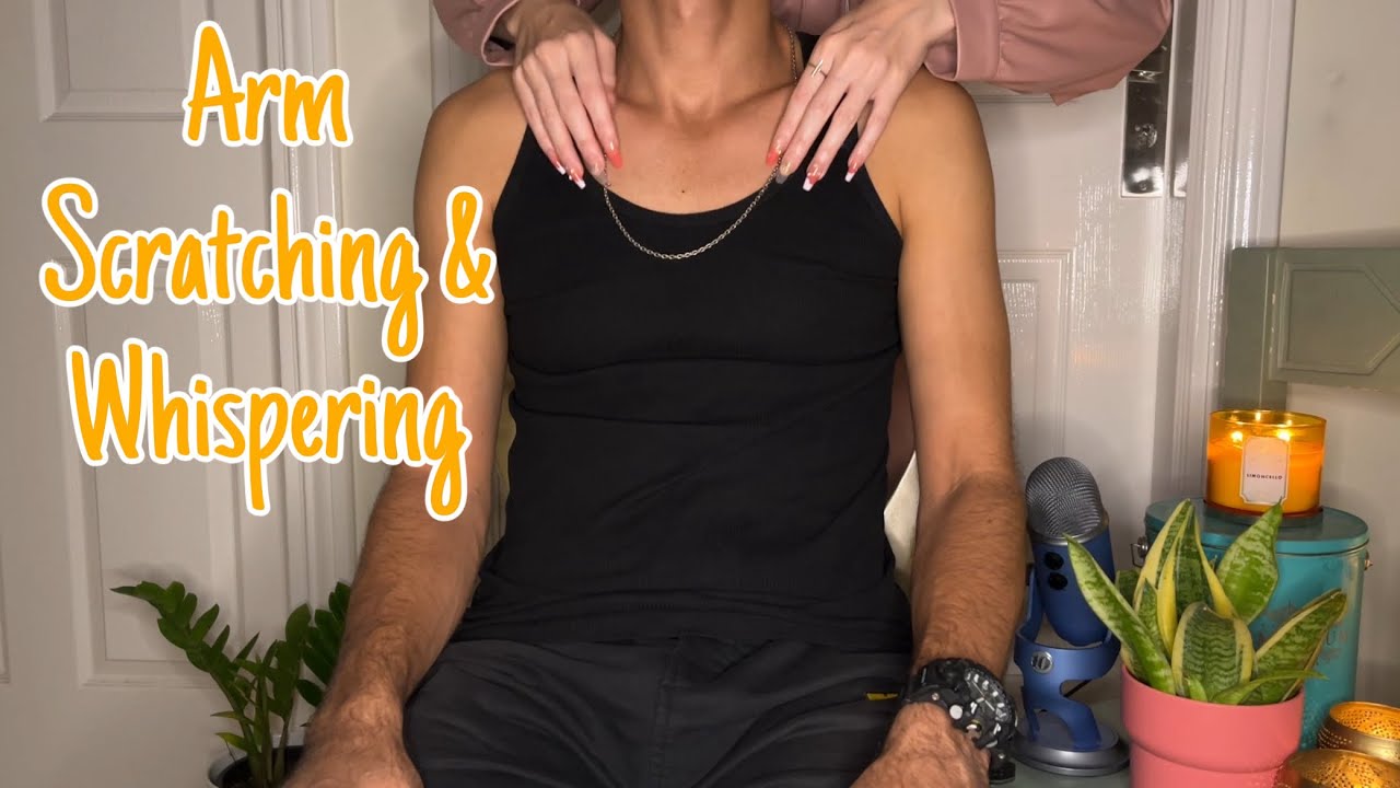 ASMR * Arm Scratching! * Whispering * ASMRVilla