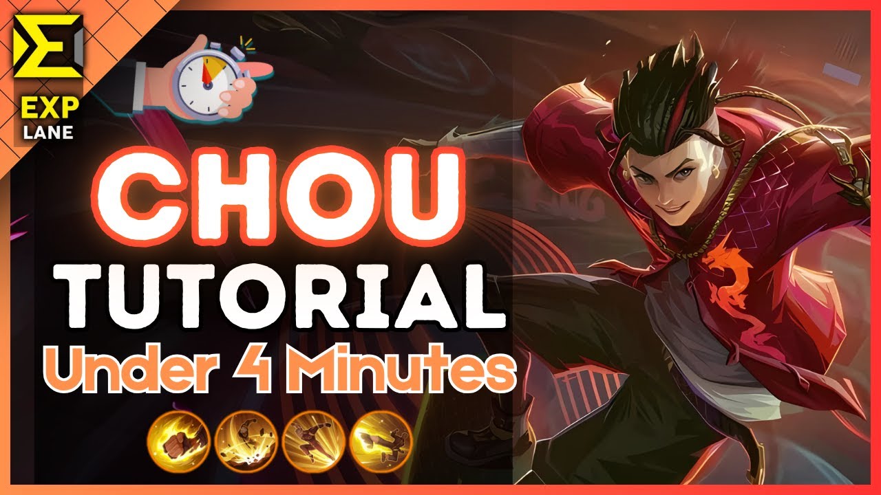 4-Minute Chou Tutorial in the EXP Lane || (MLBB S37) 2025