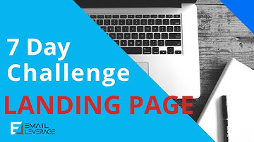 7 Day Challenge - Landing Page Elementor Page Builder