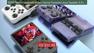 R36S Retro Handheld Video Game Console Linux System 3.5-inch I... — Best Buy 2026 | Great Quality!