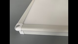 integrated frame surface mounted panel light 300x300x38mm ceiling light import China manufacturer,