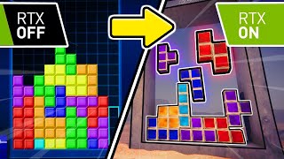 Hice Tetris Pero Rtx Y Destruirá Tu Pc...